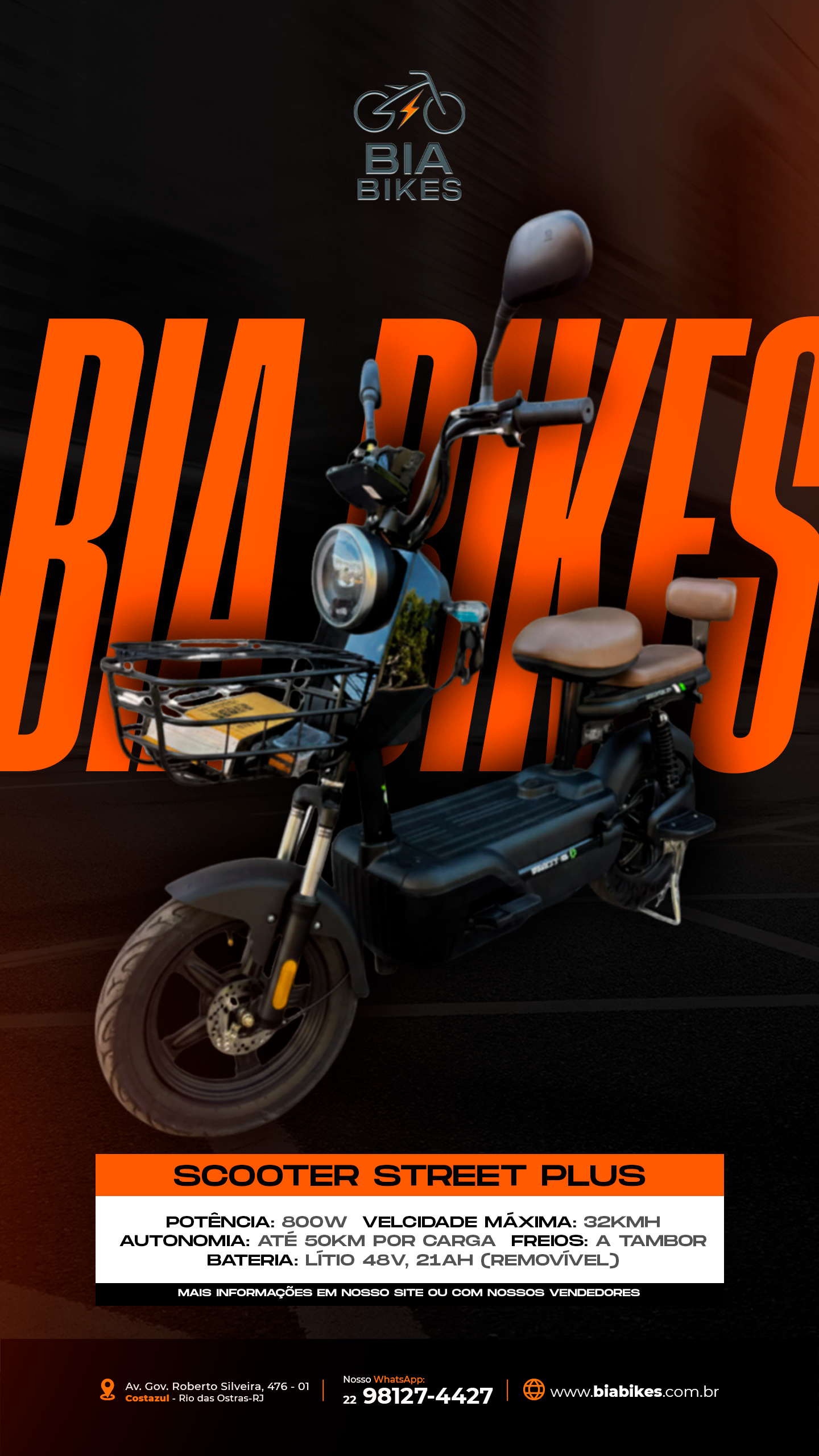 Bia Bikes Street Plus